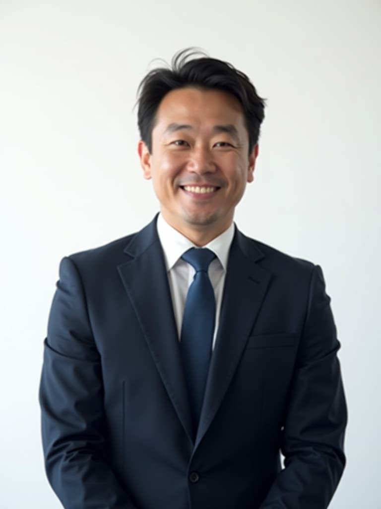 AI-generated professional headshot sample